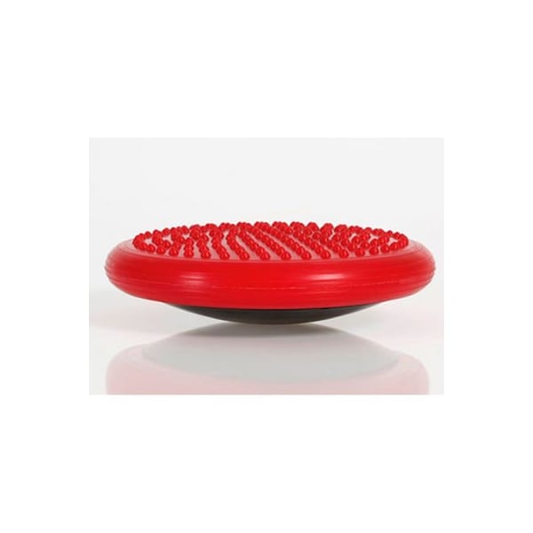 TOGU Dynair Twist Balance Trainer, 7.8" Diameter, Red with Black, Set of 2